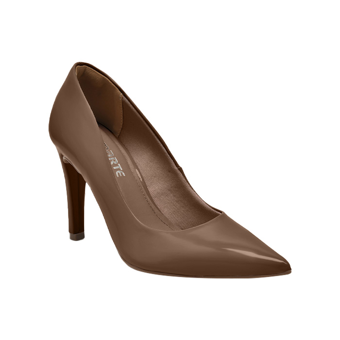 ZAPATO STILETTO VIA MARTE DARK BROWN