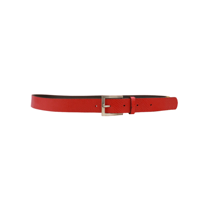 CINTO FEME MININAS ROJO CROCO