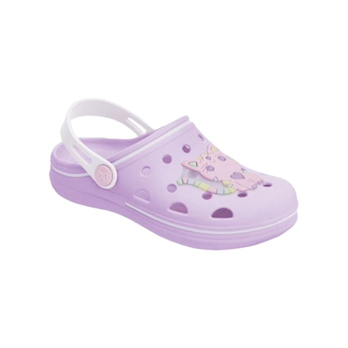 SANDALIA COMFORT WORLD COLOR LILAS PEROLADO - 9816