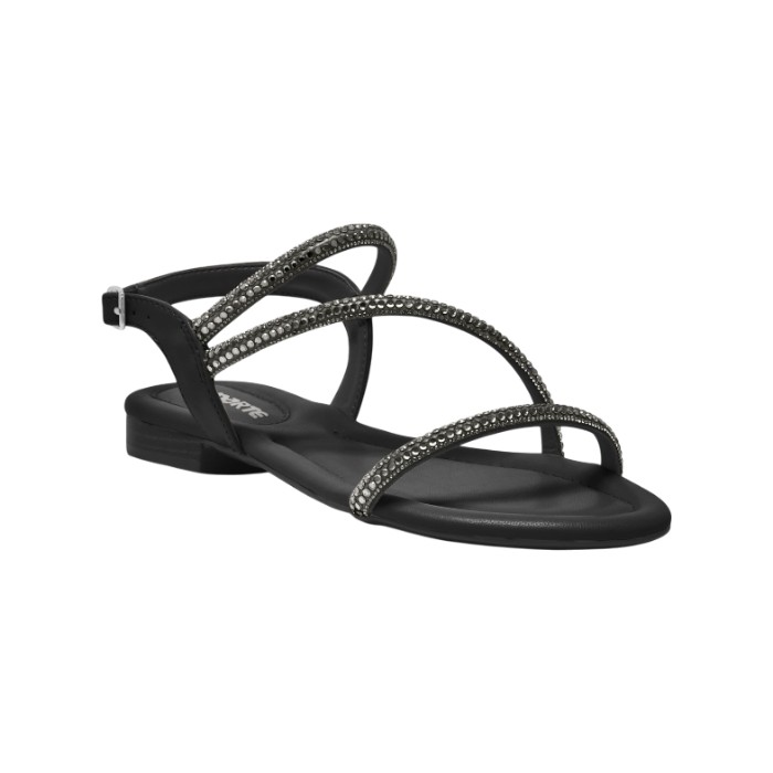 SANDALIA BAJO VIA MARTE PRETO