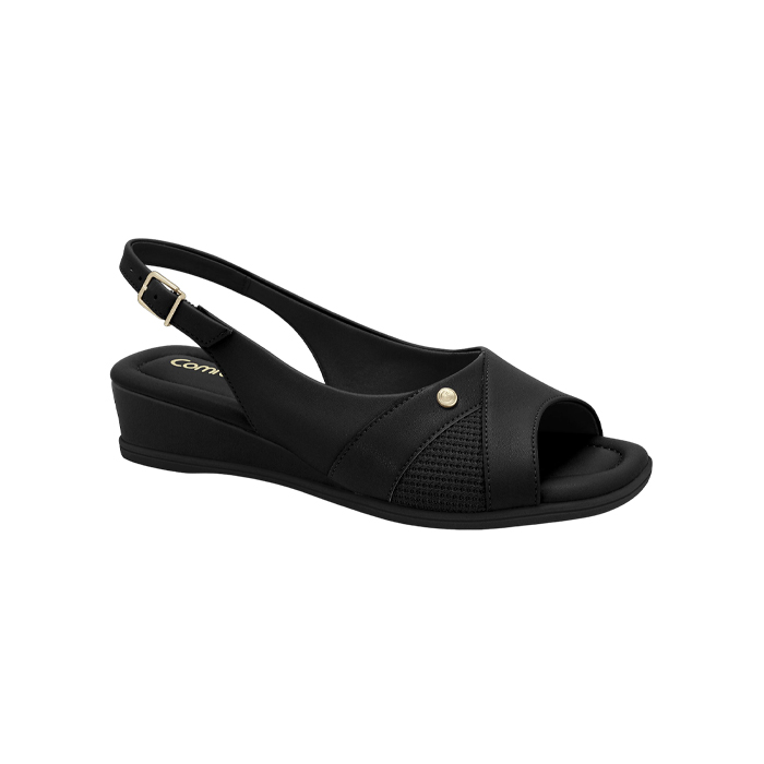 SANDALIA COMFORT COMFORTFLEX NEGRO