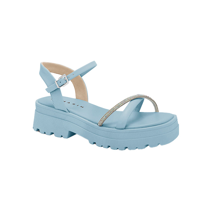 SANDALIA PLATAFORMA RAMARIM CAPRI OFF WHITE - 9889