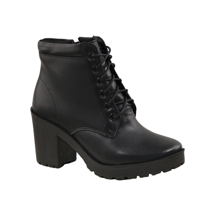 BOTA CAÑO CORTO MININAS PRETO