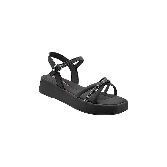 SANDALIA COMFORT PE COM PE PRETO