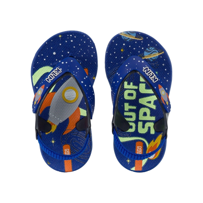 ZAPATILLA GOMA KLIN AZUL REY