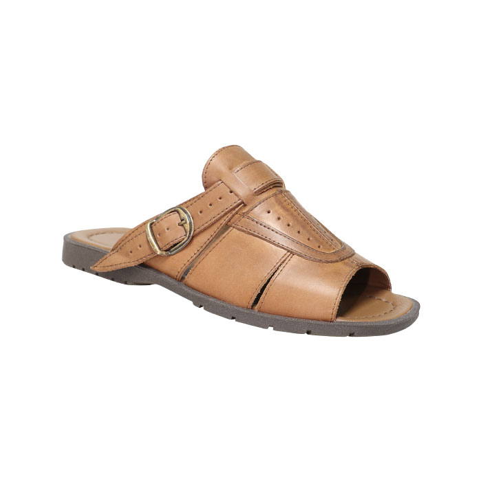 ZAPATILLA CUERO PATACHOCA MARRON