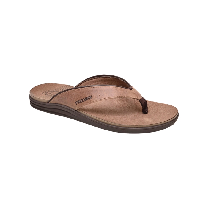 ZAPATILLA CUERO FREE WAY SAND