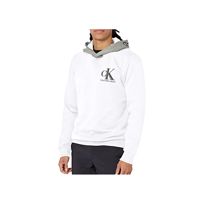 BUZOS SUDADERA CALVIN KLEIN BLANCO