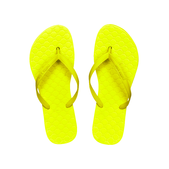 ZAPATILLA GOMA PETITE JOLIE AMARILLO NEON