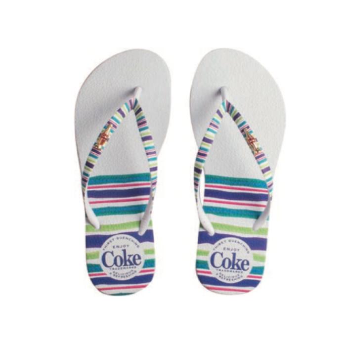 ZAPATILLA GOMA COCA COLA SHOES BRANCO - 33