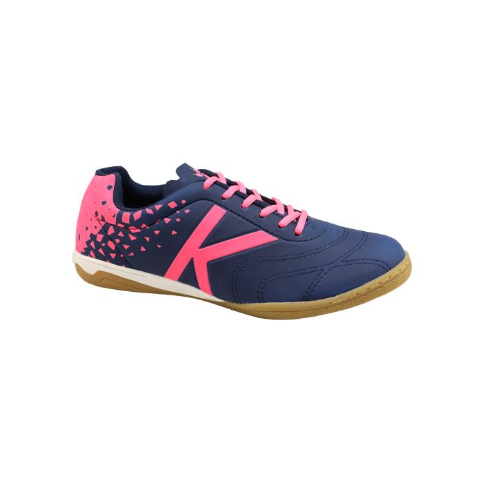 FUTBOL SALON KELME AZUL ROSA BRANCO