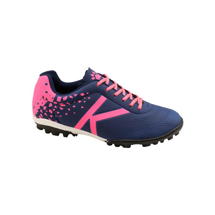 FUTBOL SUIZO KELME AZUL ROSA BRANCO